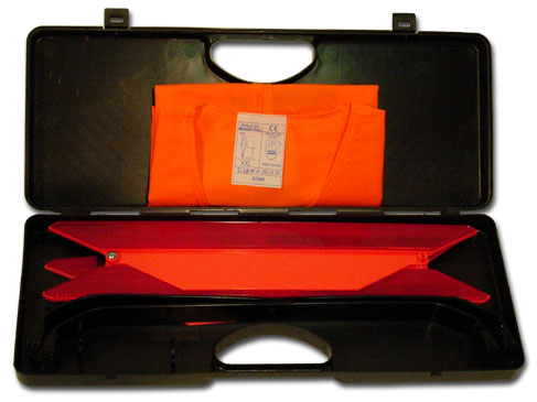 Prisma Triangolo Auto Ferma + Gilet Alta Visibilit&agrave;